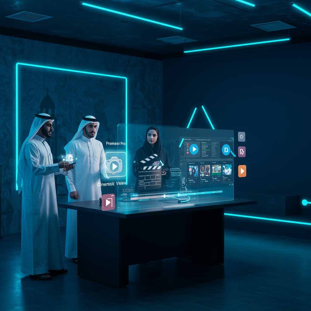 إنتاج المحتوى المرئي الإبداعي