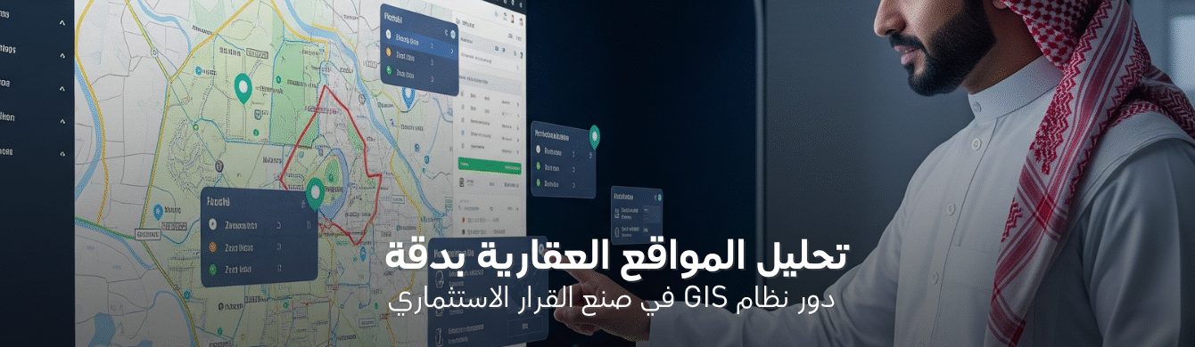 دور نظام GIS في تقييم القيمة العقارية الدقيقة للموقع
